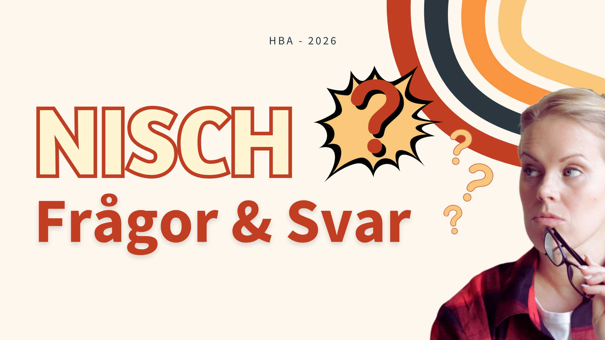 Måste alla nischa sig?